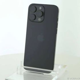 〔中古品〕 iPhone16 Pro Max 512GB ブラックチタニウム MYWL3J／A SIMフリー【344】