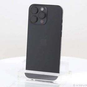 〔中古品〕 iPhone16 Pro Max 512GB ブラックチタニウム MYWL3J／A SIMフリー【377】