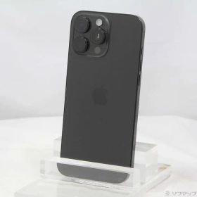 〔中古品〕 iPhone16 Pro Max 512GB ブラックチタニウム MYWL3J／A SIMフリー【352】