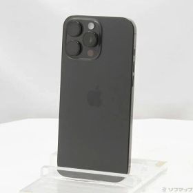 〔中古品〕 iPhone16 Pro Max 512GB ブラックチタニウム MYWL3J／A SIMフリー【258】