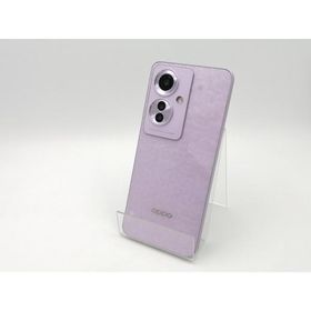 【中古】Oppo ymobile 【SIMフリー】 OPPO Reno11 A コーラルパープル 8GB 128GB【ECセンター】保証期間１ヶ月【ランクA】