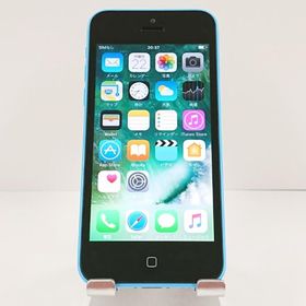iPhone5c 16GB ドコモ ブルー 送料無料 即決 本体 c16070