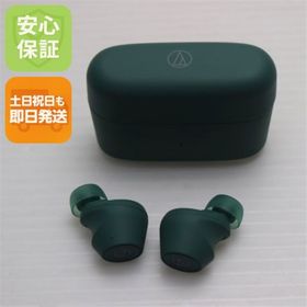 オーディオテクニカ(audio-technica)の新品同様 ATH-CKS30TW+ エバーグリーン イヤホン オーディオテクニカ 即日発送 土日祝発送OK M222(ヘッドフォン/イヤフォン)