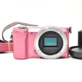 SONY α5000 ピンク ミラーレス一眼レフカメラ