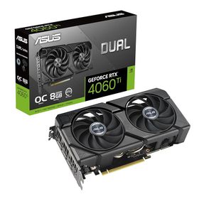 ASUS Dual GeForce RTX 4060 Ti EVO OC Edition 8GB GDDR6 、Axial-tech ファン設計、0dB テクノロジー/DUAL-RTX4060TI-O8G-EVO