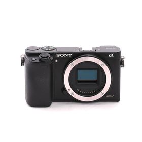 ソニー(SONY)の【中古】(ソニー) SONY α6000 ブラック ボディ ILCE-6000(コンパクトデジタルカメラ)