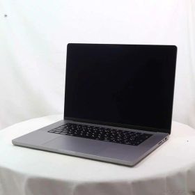 【中古】Apple(アップル) MacBook Pro 16.2-inch Late-2021 MK183J／A Apple M1 Pro 10コアCPU_16コアGPU 16GB SSD512GB スペースグレイ 〔15.3 Sequoia〕 【262-ud】