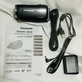 美品 Panasonic パナソニック HC-V480MS ビデオカメラ