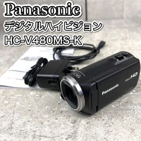 Panasonic デジタルハイビジョン ビデオカメラ HC-V480MS-K