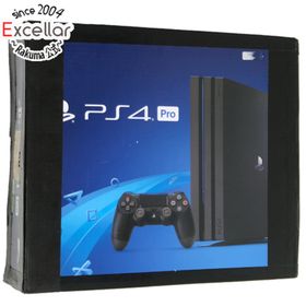 プレイステーション4(PlayStation4)のSONY プレイステーション4 Pro 1TB ジェット・ブラック CUH-7200BB01 コントローラーなし 外箱いたみ 元箱あり(家庭用ゲーム機本体)