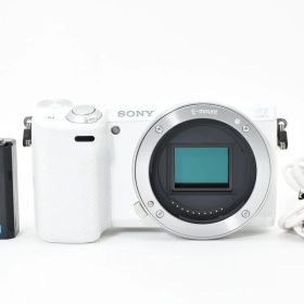 ショット数1229回 美品 SONY NEX-5T ホワイト ボディ AYM5121#106