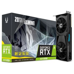 グラフィックボード ZOTAC GAMING GeForce RTX 2070 SUPER Twin Fan [ZT-T20710F-10P]（本体不備（中）） グラフィックボード