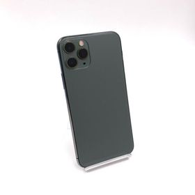 iPhone 11 Pro 256GB ミッドナイトグリーン docomo SIMフリー 白ロム 74%【難有】【最速発送】