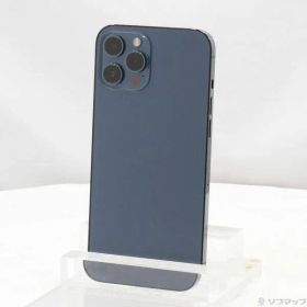 〔中古品〕 iPhone12 Pro Max 256GB パシフィックブルー MGD23J／A SoftBank【269】