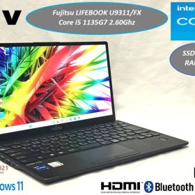 美品 2021年 軽量 薄型 LIFEBOOK U9311/FX i5 11世代