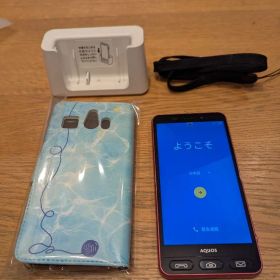 AQUOS シンプルスマホ3 509SH 本体 充電ドック付き