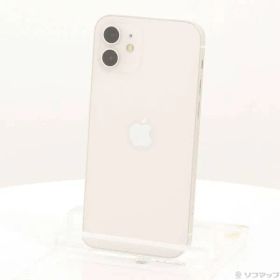 〔中古品〕 iPhone12 128GB ホワイト MGHV3J／A SIMフリー【344】
