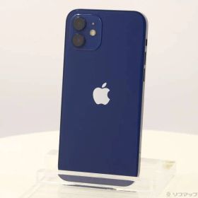 〔中古品〕 iPhone12 128GB ブルー MGHX3J／A SIMフリー【348】