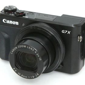 【中古】【お買い得品】キヤノン PowerShot G7 X Mark II CA01-R3554-2P2A Canon デジカメ コンデジ 光学ズーム 手ブレ補正 中古