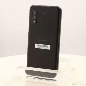 〔中古品〕 arrows We 64GB ブラック FCG01 au SIMフリー【295】