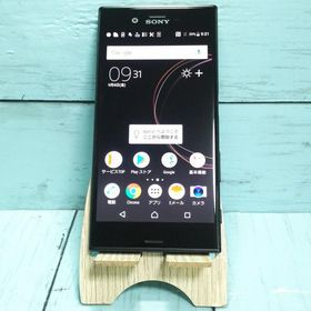 SONY Xperia XZs SOV35 au ブラック 本体 白ロム SIMロック解除済み SIMフリー 544694