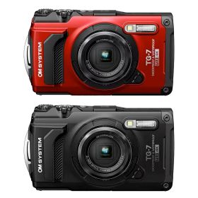 OMシステム 防水防塵デジタルカメラ Tough TG-7 レッド/ブラック