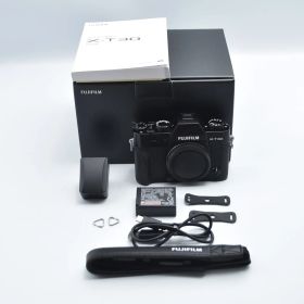 B#10696 T 富士フイルム(FUJIFILM) ミラーレス一眼カメラ X-T30ボディ ブラック 3 インチ X-T30-B