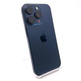 アップル(Apple)の【全額返金保証】【最速発送】Apple iPhone iPhone 15 Pro 128GB ブルーチタニウム SIMフリー 動作確認済(スマートフォン本体)