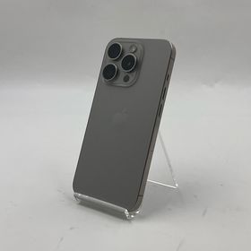 アップル(Apple)の【全額返金保証】【最速発送】Apple iPhone iPhone 15 Pro 256GB ナチュラルチタニウム SIMフリー 美品 動作確認済(スマートフォン本体)