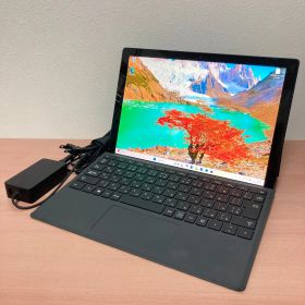 動作良品 Surface Pro 7 1866/第10世代 Core i5 1035G4 /RAM8GB/快速NVMe SSD256GB/Windows11/薄型/中古/PC/ノートパソコン/タブレット/タイプカバー付