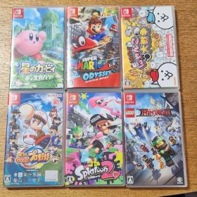 Nintendo Switch スーパーマリオオデッセイなど 6本セット