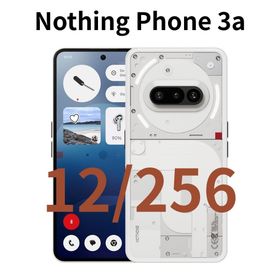 ナッシング(NOTHING)の【新品】Nothing Phone 3a｜12/256 ホワイト｜SIMフリー(スマートフォン本体)