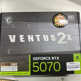 MSI GeForce RTX 5070 12G VENTUS 2X OC