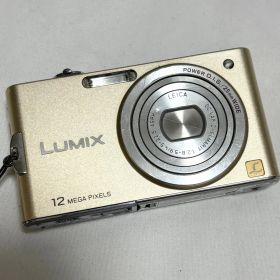 【送料無料】Panasonic/パナソニック/LUMIX/ルミックス/DMC-FX60/ゴールド/コンパクトデジタルカメラ/デジカメ/撮影/写真/動作未確認/ジャンク品扱い/中古品