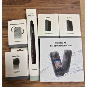 インスタスリーシックスティ(insta360)のInsta360 X5(ビデオカメラ)