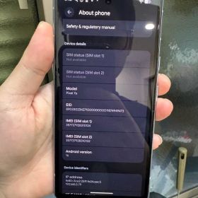 Google Pixel 7a simフリー