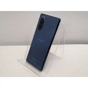 【中古】SONY docomo 【SIMロック解除済み】 Xperia 5 SO-01M Blue【仙台駅東口】保証期間1ヶ月【ランクC】