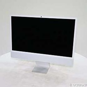 〔展示品〕 iMac 24-inch Late-2024 MWUC3J／A Apple M4 8コアCPU_8コアGPU 16GB SSD256GB シルバー 〔macOS v15.7.3〕
