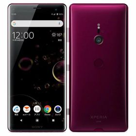 【中古】【安心保証】 Xperia XZ3 SOV39[64GB] au ボルドーレッド