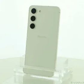 〔中古品〕 Galaxy S23 256GB クリーム SC-51D docomo SIMフリー【258】