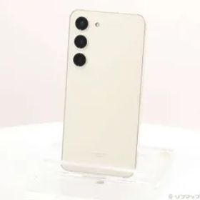 〔中古品〕 Galaxy S23 256GB クリーム SCG19 au SIMフリー【269】
