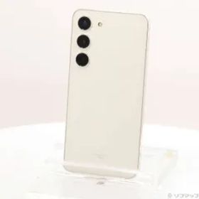 〔中古品〕 Galaxy S23 256GB クリーム SCG19 au SIMフリー【198】