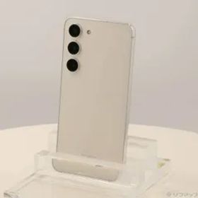 〔中古品〕 Galaxy S23 256GB クリーム SCG19 au SIMフリー【251】