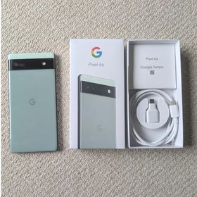 グーグルピクセル(Google Pixel)のGoogle Pixel 6a セージ 128 GB SIMフリー 箱付き(スマートフォン本体)