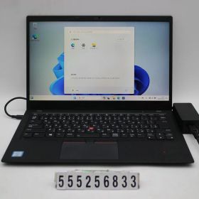 Lenovo ThinkPad X1 Carbon 6th Gen Core i5 8350U 1.7GHz/8GB/256GB/FHD(1920x1080) タッチパネル/Win11 外装べたつきあり【中古】【20250806】