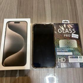 Apple iPhone 15 ProMax 256GB本体 美品