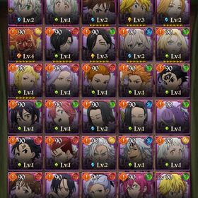 最序盤アカ トリスタン 新エリザベス マエル エリ&メリ キン&ディア ランスロットなど | グラクロのアカウントデータ、RMTの販売・買取一覧