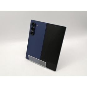 【中古】SAMSUNG au 【SIMフリー】 Galaxy Z Fold6 ネイビー 12GB 256GB SCG28【DS秋葉】保証期間１ヶ月【ランクB】