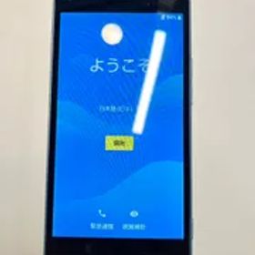 ワイモバイル かんたんスマホ 京セラ 705KC ライトブルー 利用制限〇