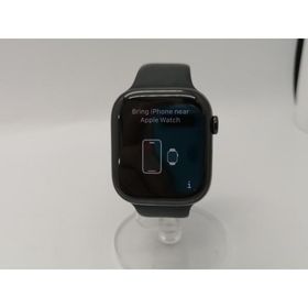 【中古】Apple Apple Watch Series10 46mm Cellular スレートチタニウムケース/ブラックスポーツバンド (S/M) MWYD3J/A【広島本通】保証期間１ヶ月【ランクA】